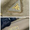 Prada Galleria Saffiano Shearling Top-Handle Bag