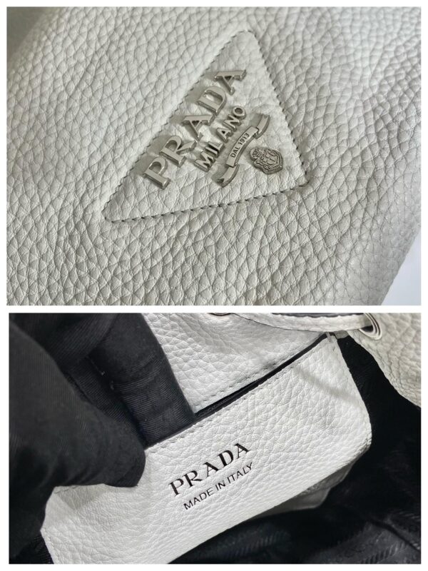Prada Leather Bucket Bag