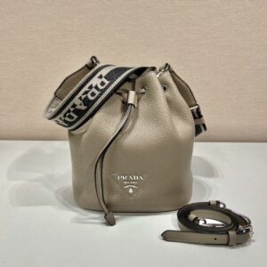 Prada Leather Bucket Bag