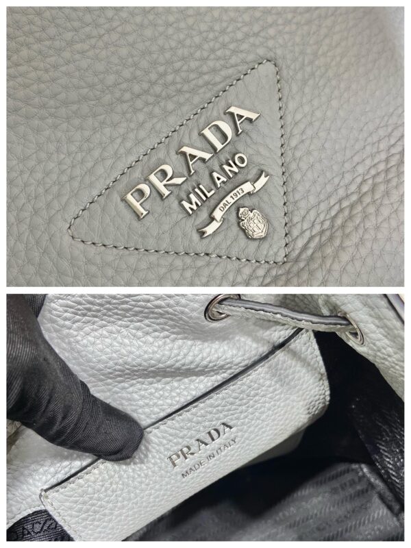 Prada Leather Bucket Bag