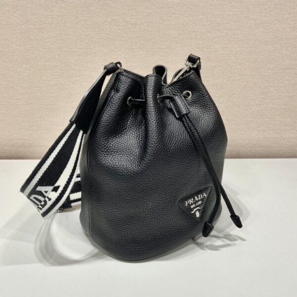 Prada Leather Bucket Bag