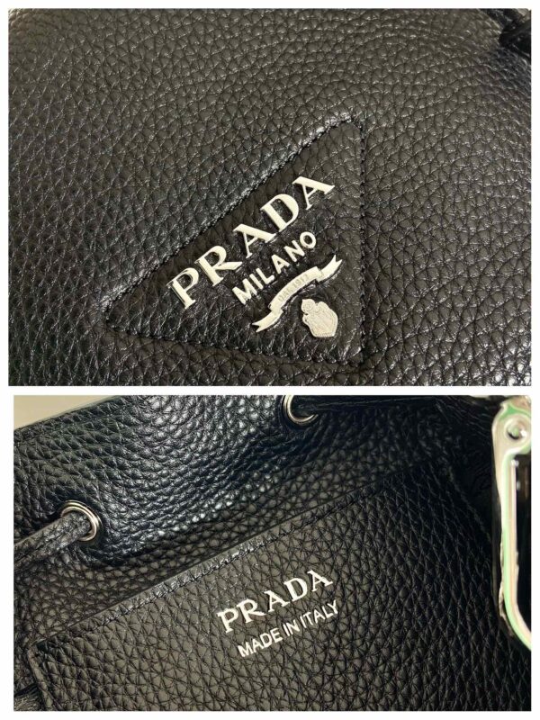 Prada Leather Bucket Bag
