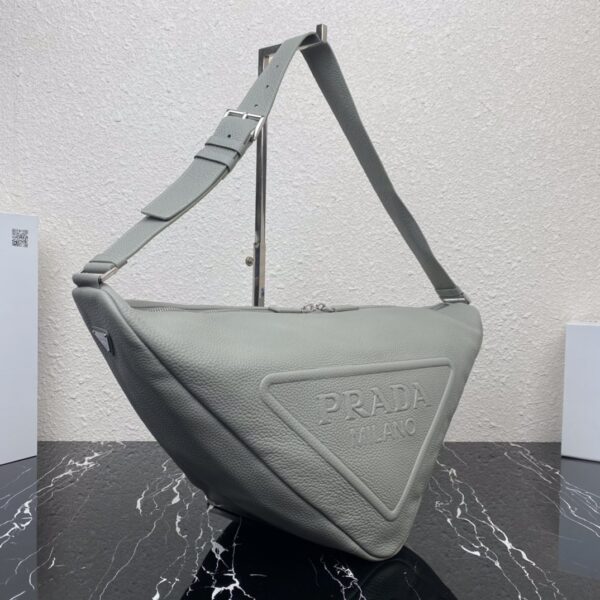 Large Leather Prada Triangle Bag