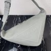 Large Leather Prada Triangle Bag