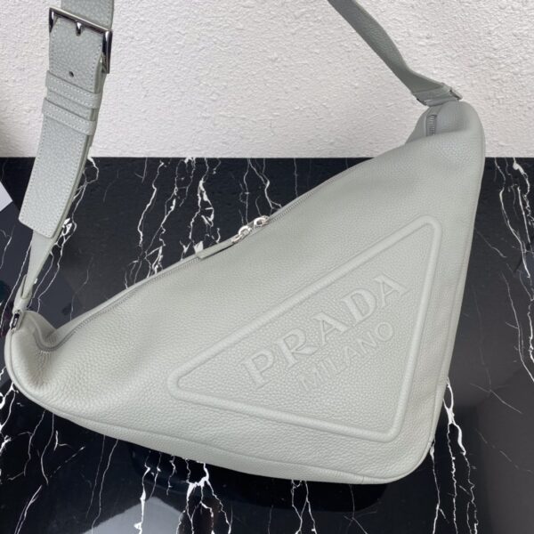 Large Leather Prada Triangle Bag