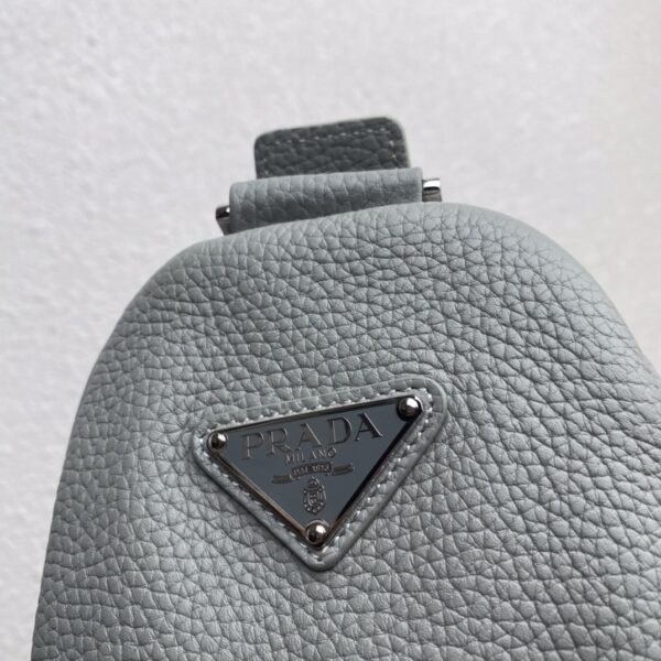 Large Leather Prada Triangle Bag