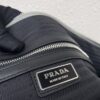 Large Leather Prada Triangle Bag