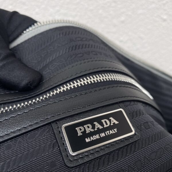 Large Leather Prada Triangle Bag