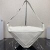 Large Leather Prada Triangle Bag