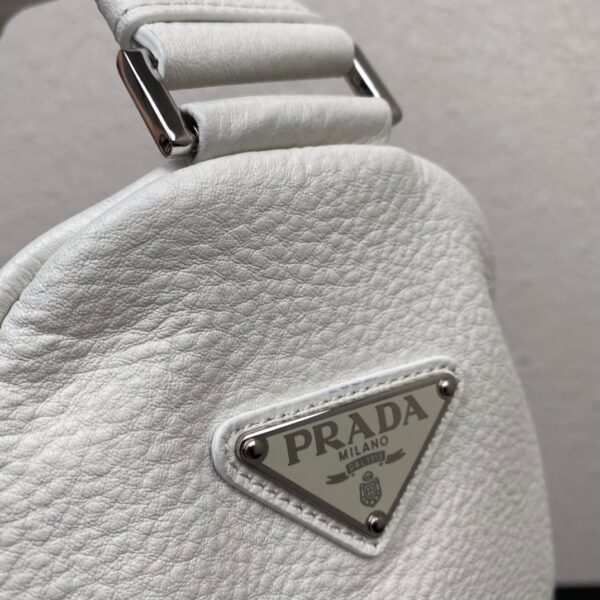 Large Leather Prada Triangle Bag