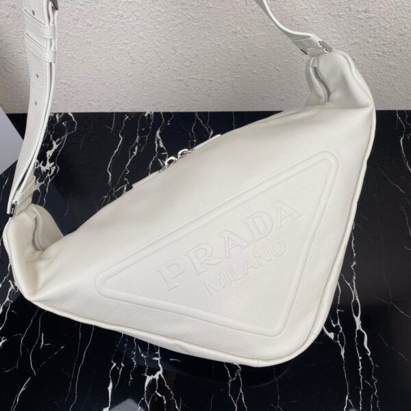 Large Leather Prada Triangle Bag