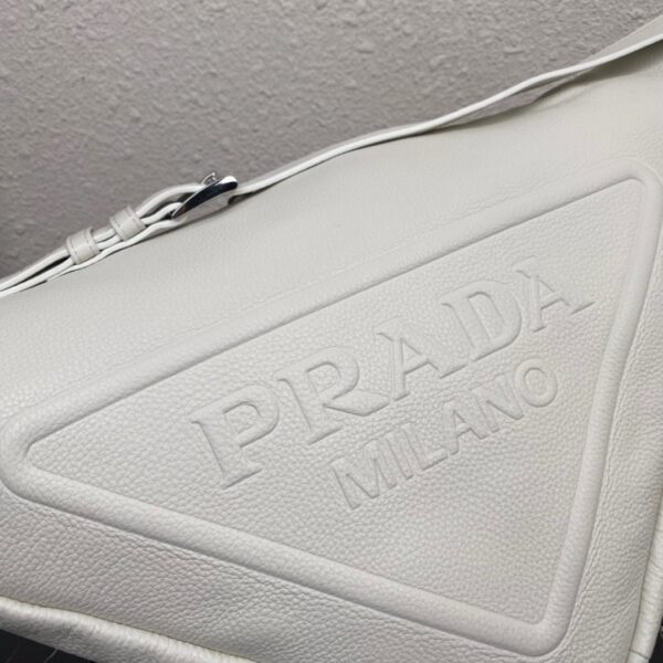 Large Leather Prada Triangle Bag