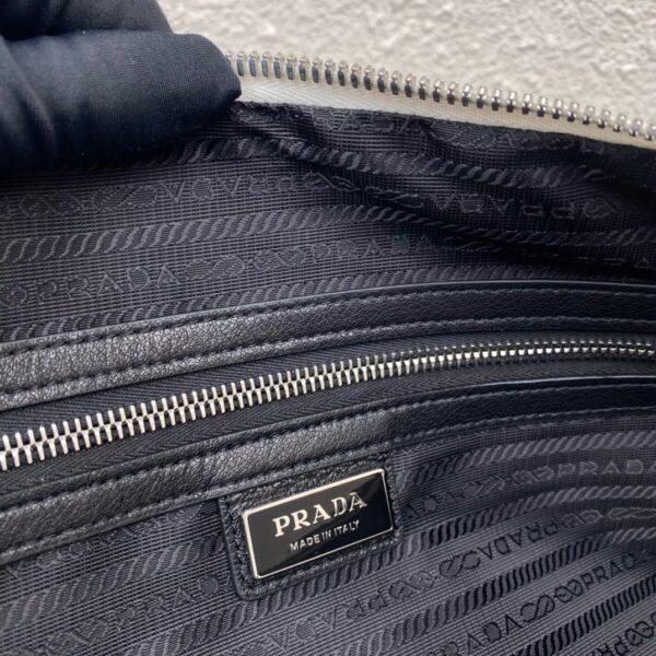 Large Leather Prada Triangle Bag