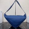 Large Leather Prada Triangle Bag