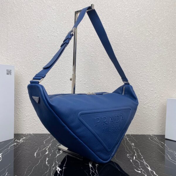 Large Leather Prada Triangle Bag