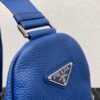 Large Leather Prada Triangle Bag