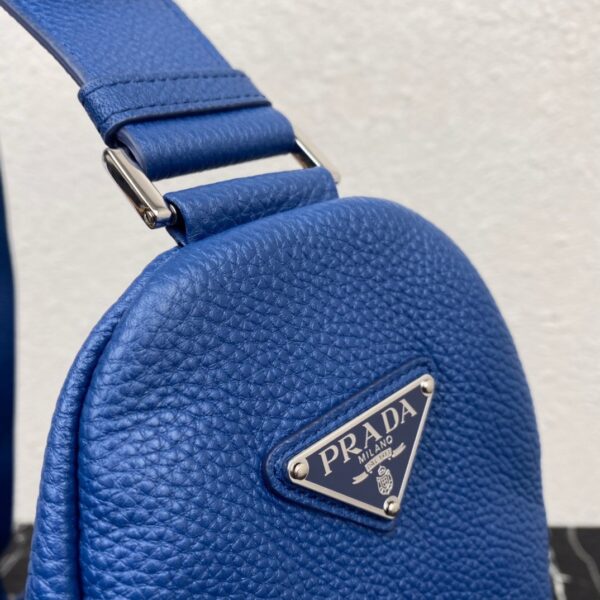 Large Leather Prada Triangle Bag