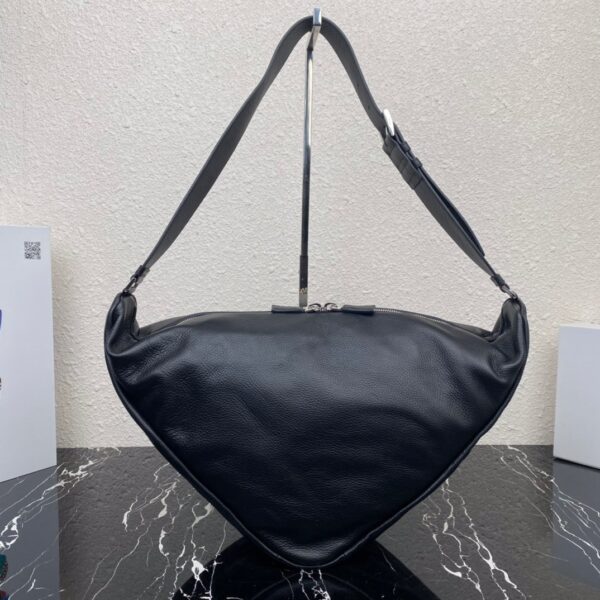 Large Leather Prada Triangle Bag