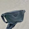 Prada Black Leather Belt Bag