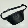 Prada Black Leather Belt Bag