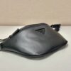 Prada Black Leather Belt Bag