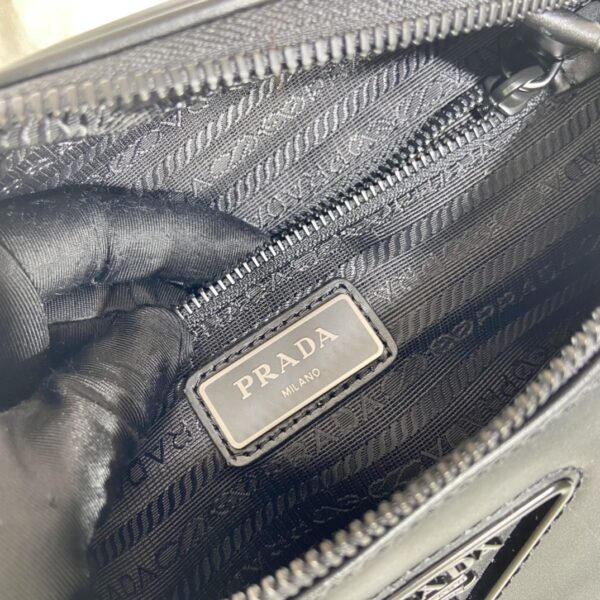 Prada Black Leather Belt Bag