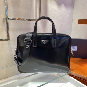 Prada Saffiano Leather Work Bag