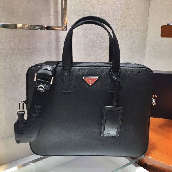 Prada Saffiano Leather Work Bag