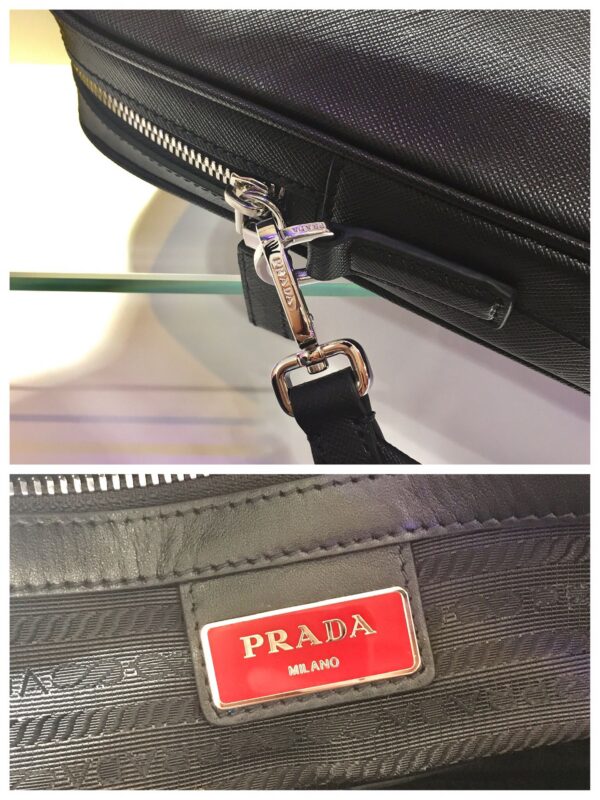 Prada Saffiano Leather Work Bag