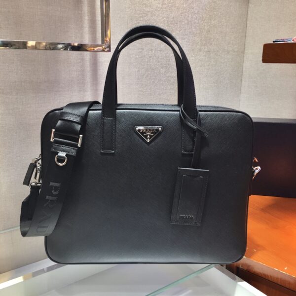 Prada Saffiano Leather Work Bag