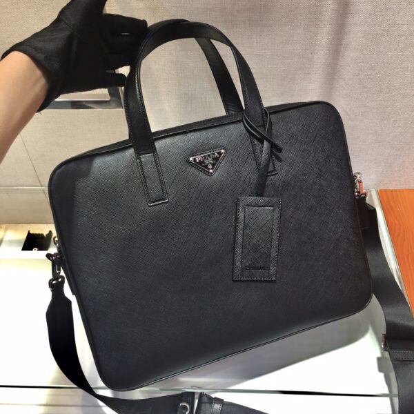 Prada Saffiano Leather Work Bag