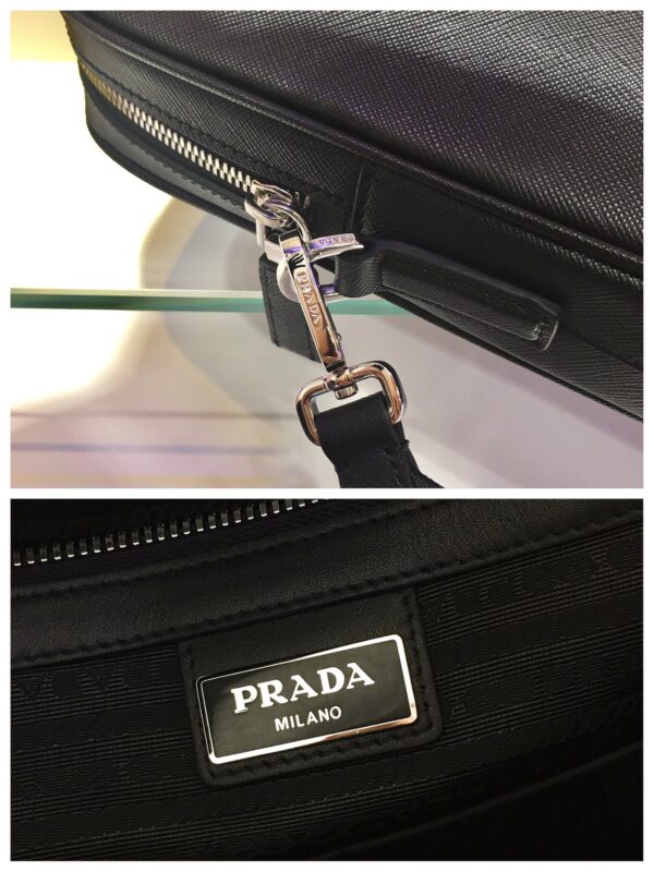 Prada Saffiano Leather Work Bag