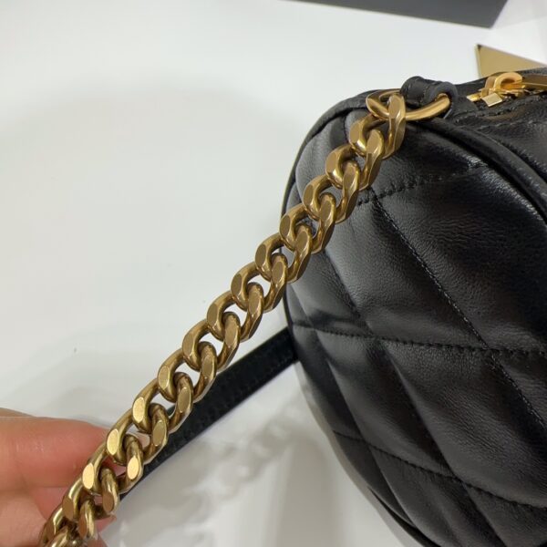 YSL SADE SMALL TUBE BAG IN QUILTED LAMBSKIN