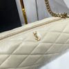 YSL SADE SMALL TUBE BAG IN QUILTED LAMBSKIN