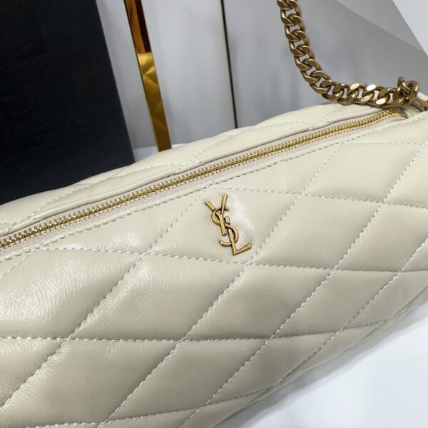 YSL SADE SMALL TUBE BAG IN QUILTED LAMBSKIN