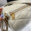 YSL SADE SMALL TUBE BAG IN QUILTED LAMBSKIN