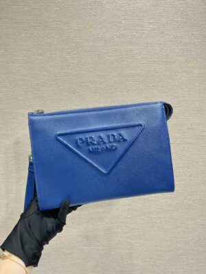 Prada Saffiano leather pouch