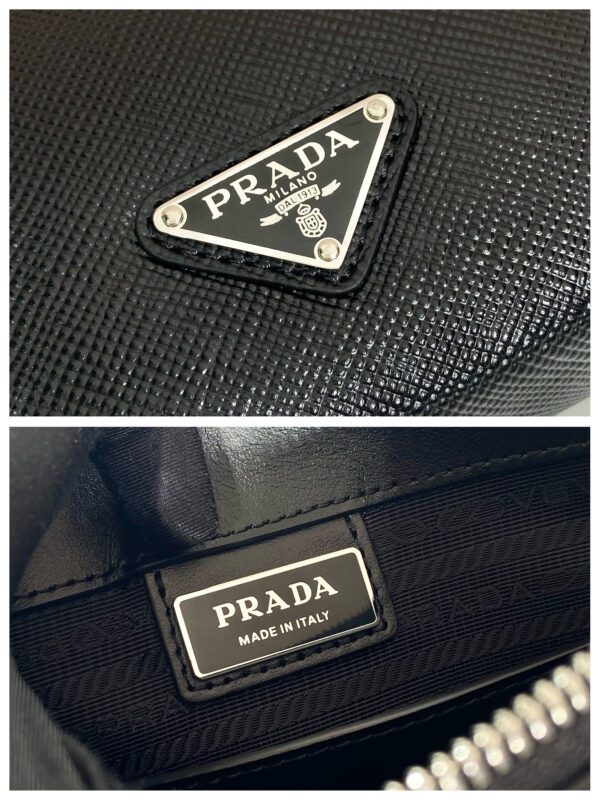Prada Saffiano leather pouch