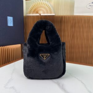 Prada Shearling mini handbag