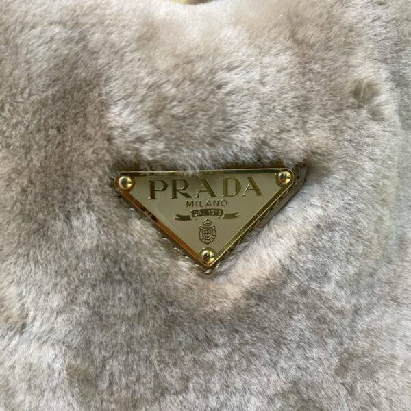 Prada Shearling mini handbag
