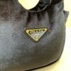 Prada Padded velvet mini handbag