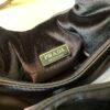 Prada Padded velvet mini handbag