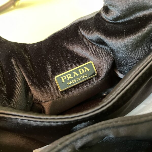 Prada Padded velvet mini handbag