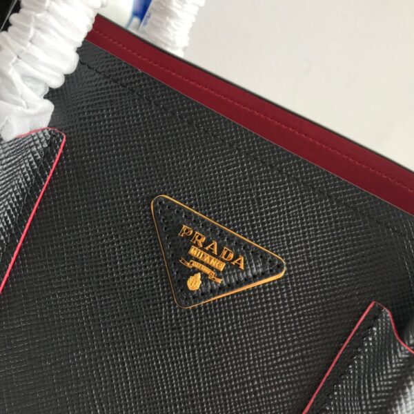 Prada Medium Saffiano Leather Double Prada Bag
