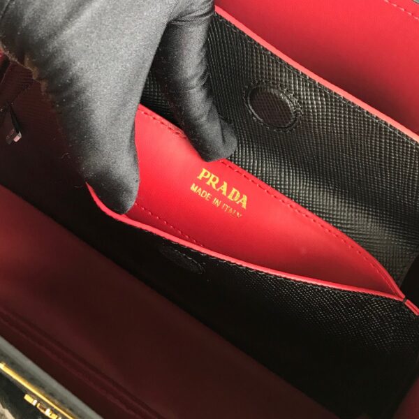 Prada Medium Saffiano Leather Double Prada Bag