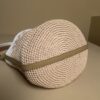 Prada Crochet and leather mini-bucket bag