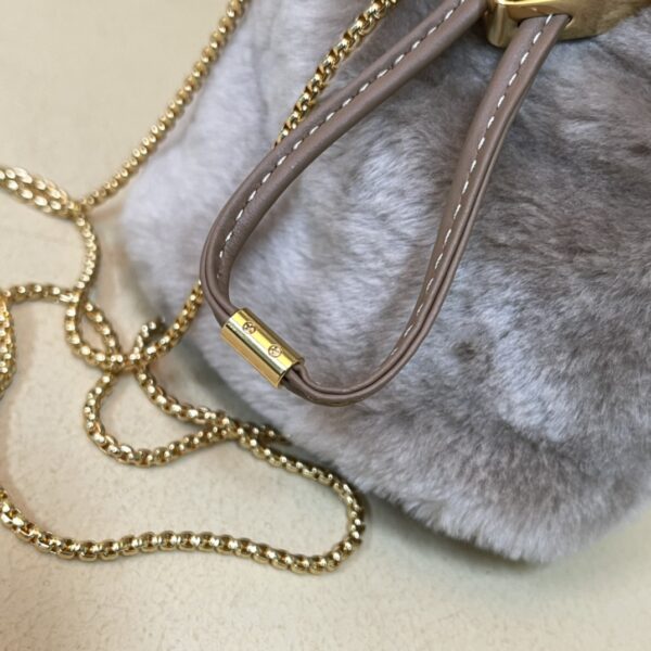 Prada Shearling mini-pouch