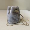 Prada Shearling mini-pouch