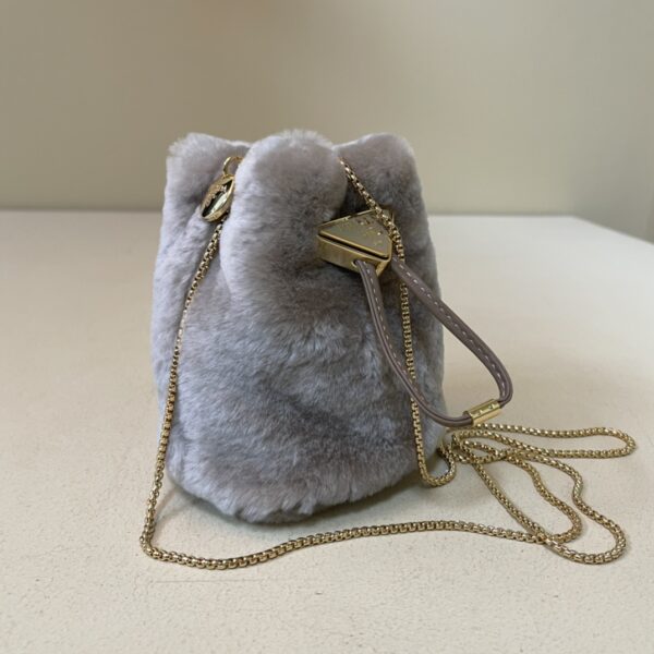 Prada Shearling mini-pouch