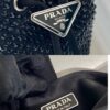 Prada Crystal Embellished Satin Mini-pouch